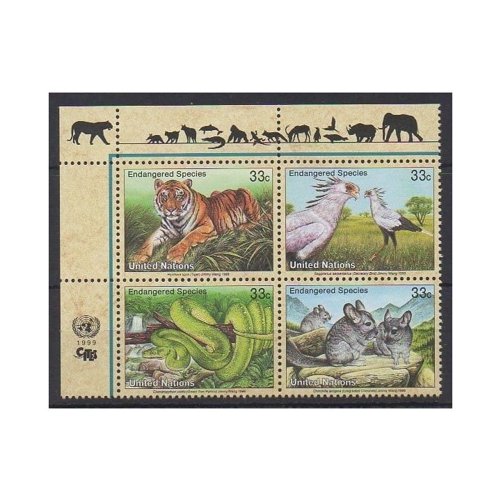 Buy this set of stamps of United Nations (UN - New York) of the year 1999 (Nb 803/806).