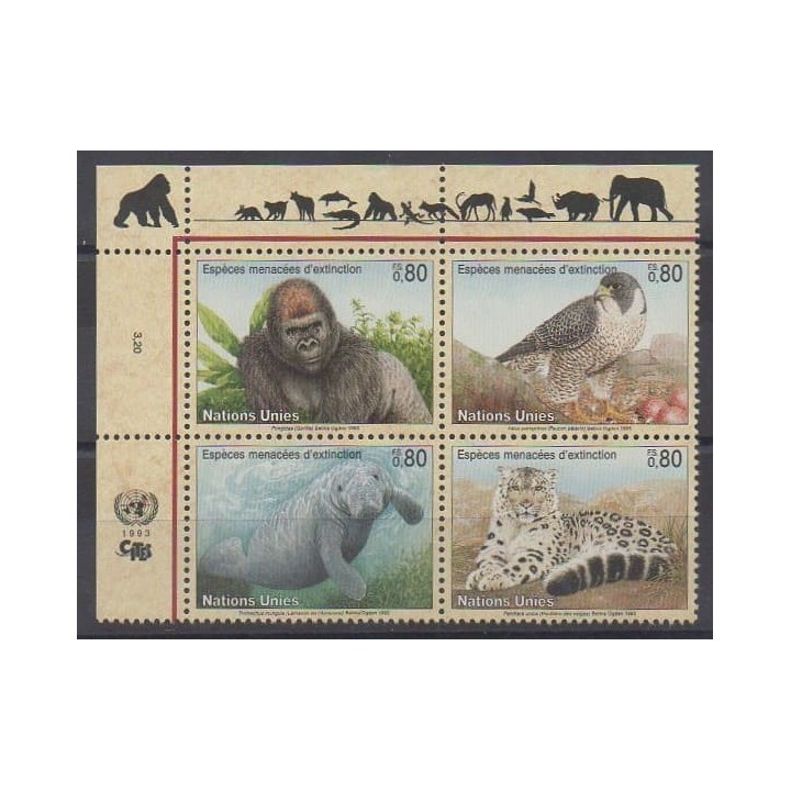 Buy this set of stamps of United Nations (UN - Geneva) of the year 1993 (Nb 243/246).
