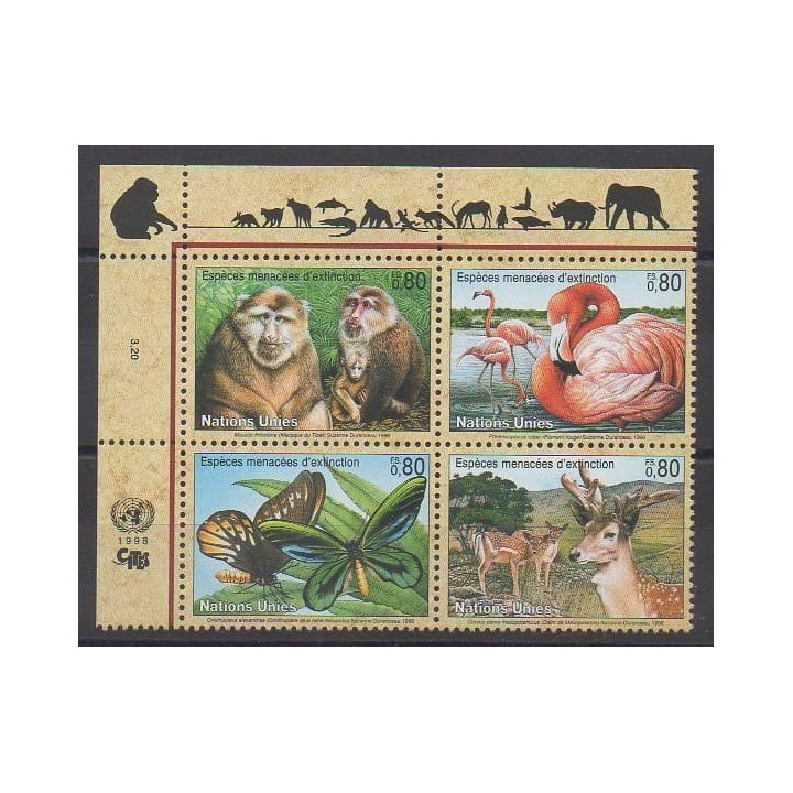 Buy this set of stamps of United Nations (UN - Geneva) of the year 1998 (Nb 349/352).