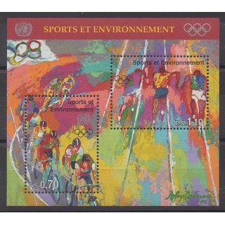 Acheter ce bloc-feuillet des Nations Unies (ONU - Genève)  de l'année 1996 (No BF8).