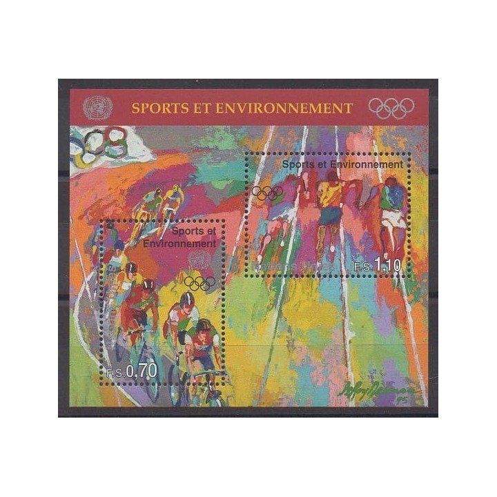 Buy this souvenir sheet  of United Nations (UN - Geneva) of the year 1996 (Nb BF8).