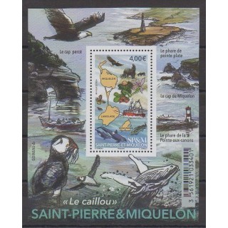 Acheter ce timbre de Saint-Pierre et Miquelon de l'année 2024 (Le caillou).
