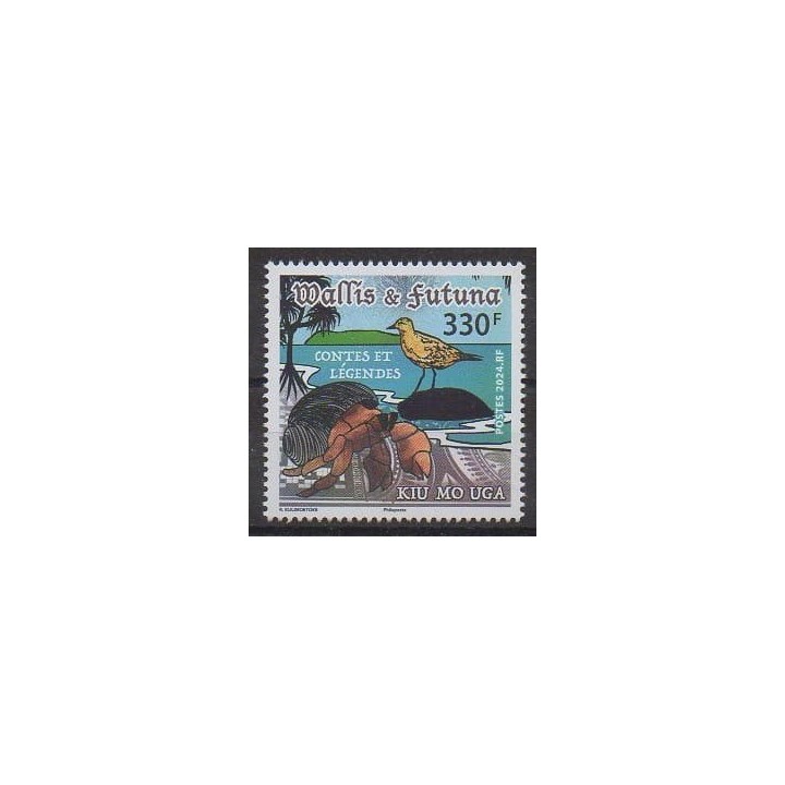 Buy this stamp of Wallis et Futuna of the year 2024 (Kiu mo uga).