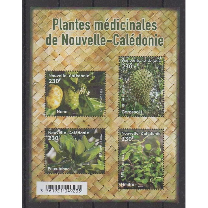 Acheter ce timbre de Nouvelle-Calédonie de l'année 2024 (Plantes médicinales).