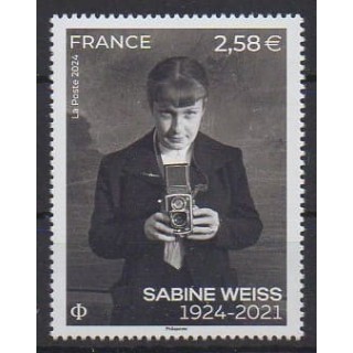 Acheter ce timbre de France de l'année 2024 (Sabine Weiss).