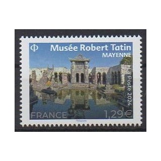 Buy this stamp of France of the year 2024 (Le musée Robert Tatin).