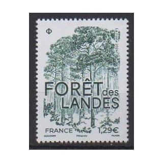 Acheter ce timbre de France de l'année 2024 (La forêt des Landes).