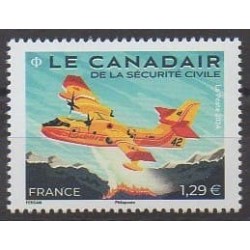 France - Poste - 2024 - Nb 5796 - Planes