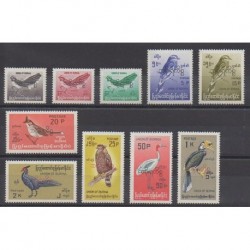 Burma - 1967 - Nb S39/S48 - Birds