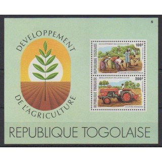 Buy this souvenir sheet  of Togo of the year 1977 (Nb BF108).