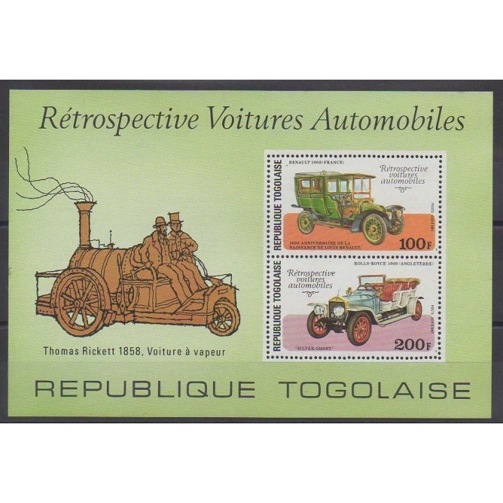 Buy this souvenir sheet  of Togo of the year 1977 (Nb BF105).