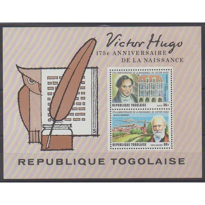 Buy this souvenir sheet  of Togo of the year 1977 (Nb BF104).