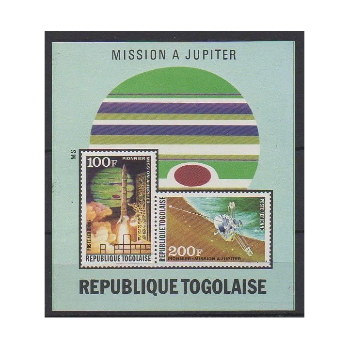 Buy this souvenir sheet  of Togo of the year 1974 (Nb BF79).