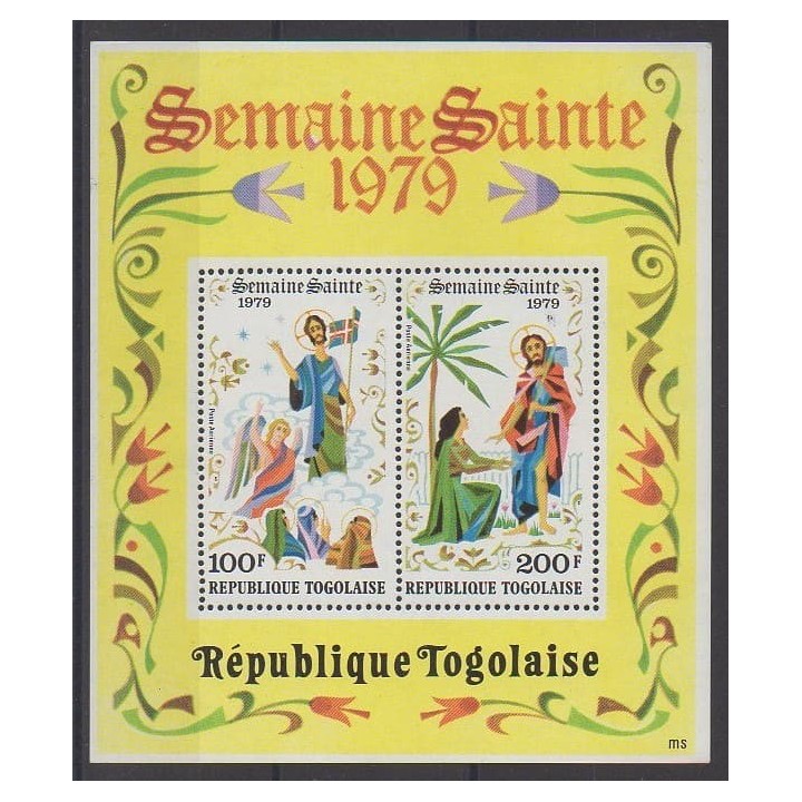 Acheter ce bloc-feuillet du Togo de l'année 1979 (No BF126).