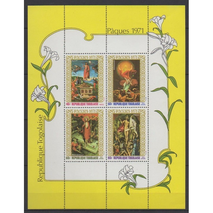 Buy this souvenir sheet  of Togo of the year 1971 (Nb BF51).