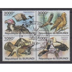 Burundi - 2011 - Nb 1193/1196 - Birds - Used