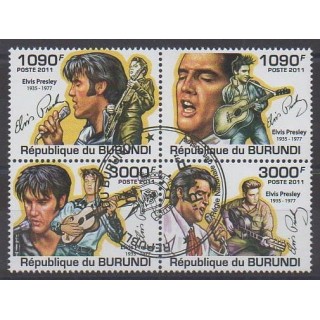 Acheter cette série de timbres du Burundi de l'année 2011 (No 1281/1284). - Oblitéré