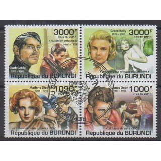 Acheter cette série de timbres du Burundi de l'année 2011 (No 1257/1260). - Oblitéré