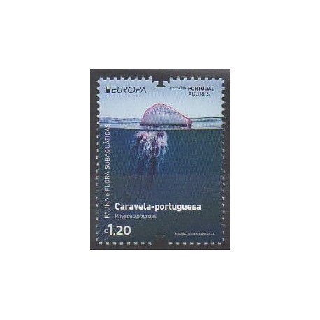 Portugal (Azores) - 2024 - Nb 653 - Sea life - Europa