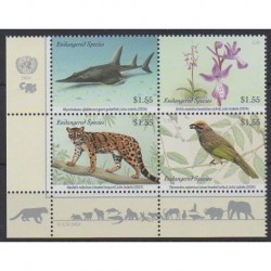 United Nations (UN - New York) - 2024 - Nb 1850/1853 - Endangered species - WWF