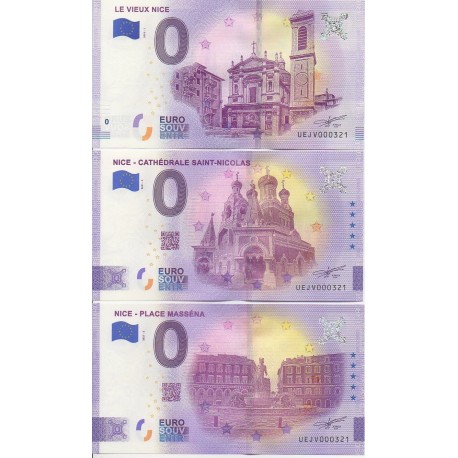 Euro banknote memory - 06 - Le Vieux Nice - Masséna - Saint-Nicolas - 2018-1 - Nb 321