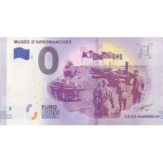 Euro banknote memory - 2019 - Musée d'Arromanches - (Calvados)