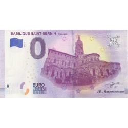 Billet souvenir - 31 - Basilique Saint-Sernin - 2019-1