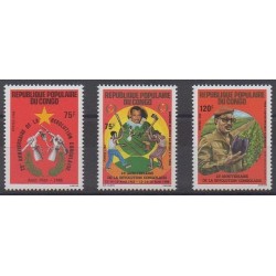 Congo (République du) - 1988 - No 831/833 - Histoire