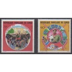 Congo (Republic of) - 1989 - Nb 841/842 - Various Historics Themes