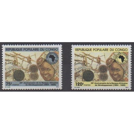 Congo (Republic of) - 1989 - Nb 849/850