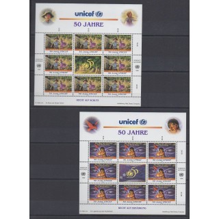 Acheter cette série de timbres et ces 2 blocs feuillets des Nations Unies (ONU - Vienne) de l'année 1996 (No F238/F239).