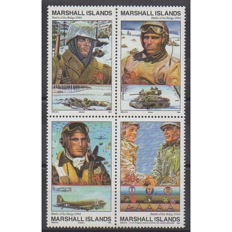 Marshall - 1994 - No 545/548 - Seconde Guerre Mondiale