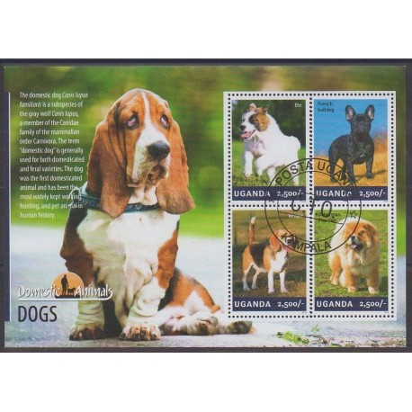 Uganda - 2014 - Nb 2606/2609 - Dogs - Used