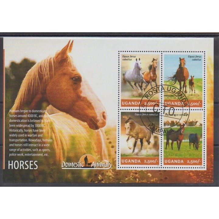 Acheter cette série de timbres d'Ouganda de l'année 2014 (No 2602/2605). - Oblitéré