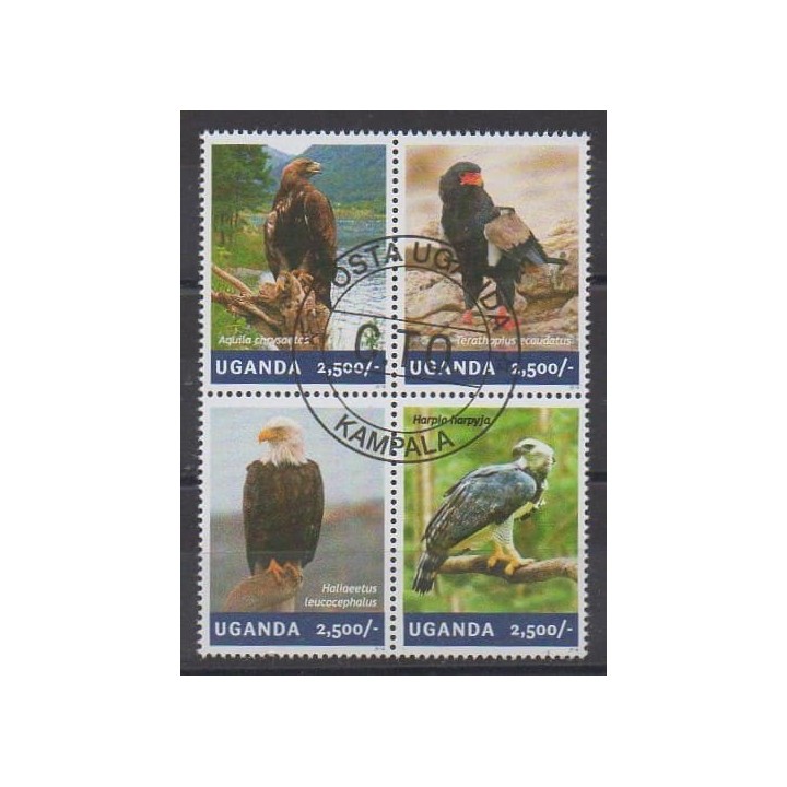 Acheter cette série de timbres d'Ouganda de l'année 2014 (No 2674/2677). - Oblitéré