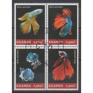 Acheter cette série de timbres d'Ouganda de l'année 2014 (No 2622/2625). - Oblitéré