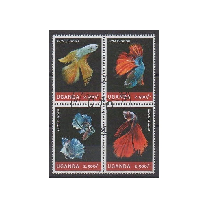 Acheter cette série de timbres d'Ouganda de l'année 2014 (No 2622/2625). - Oblitéré