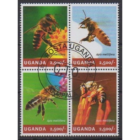 Uganda - 2014 - Nb 2626/2629 - Insects - Used