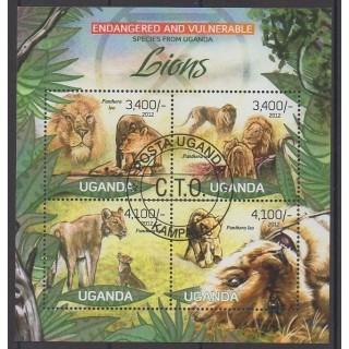Acheter cette série de timbres d'Ouganda de l'année 2012 (No 2474/2477). - Oblitéré