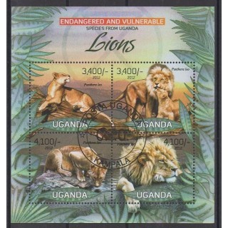 Buy this set of stamps of Uganda of the year 2012 (Nb 2470/2473). - Used