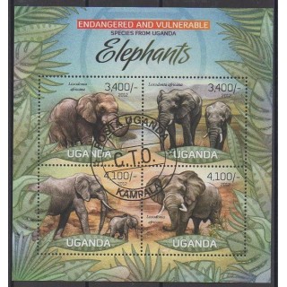 Buy this set of stamps of Uganda of the year 2012 (Nb 2482/2485). - Used