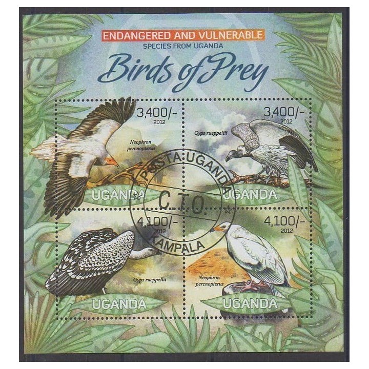 Buy this set of stamps of Uganda of the year 2012 (Nb 2462/2465). - Used