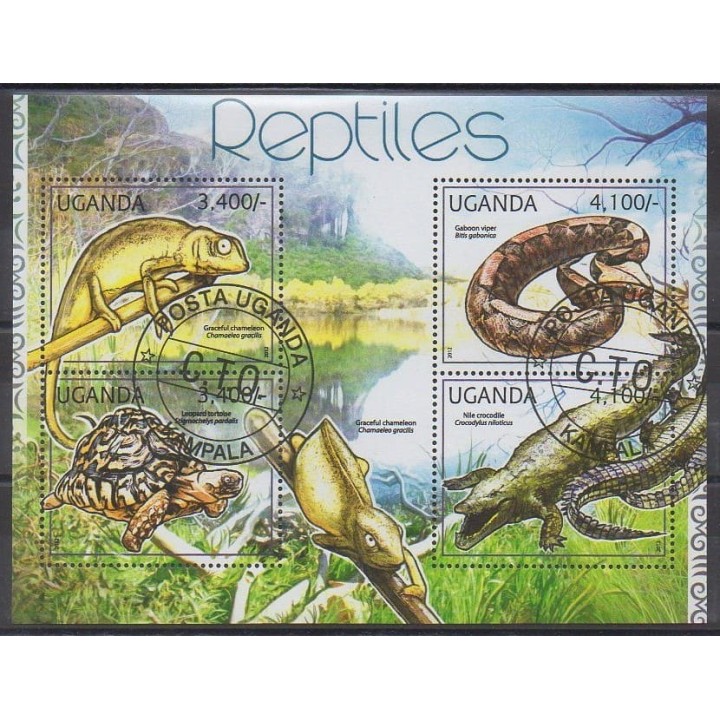 Buy this set of stamps of Uganda of the year 2012 (Nb 2353/2356). - Used