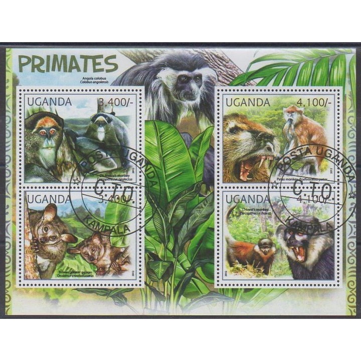 Acheter cette série de timbres d'Ouganda de l'année 2012 (No 2345/2348). - Oblitéré