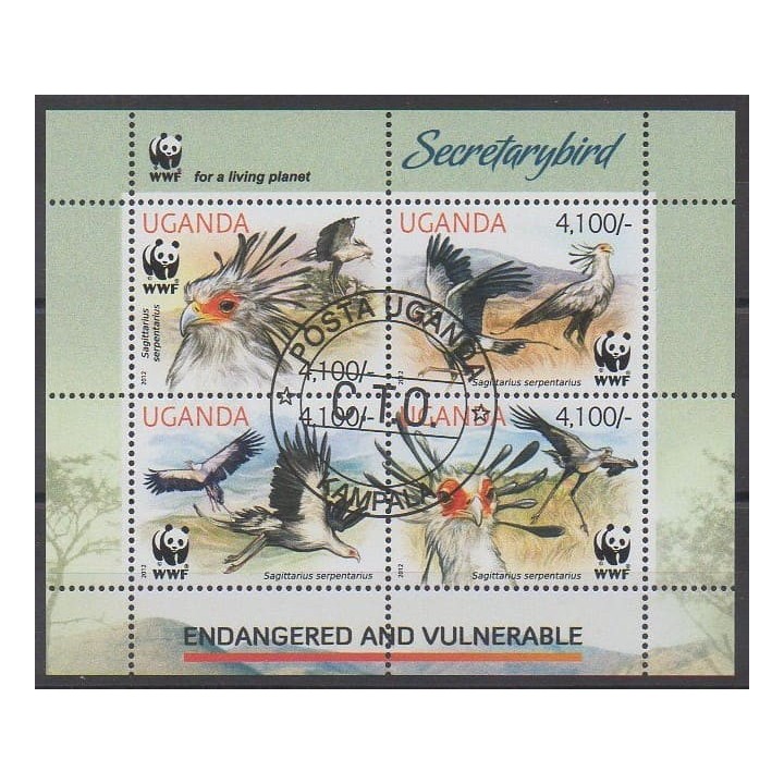 Buy this set of stamps of Uganda of the year 2012 (Nb 2458/2461). - Used