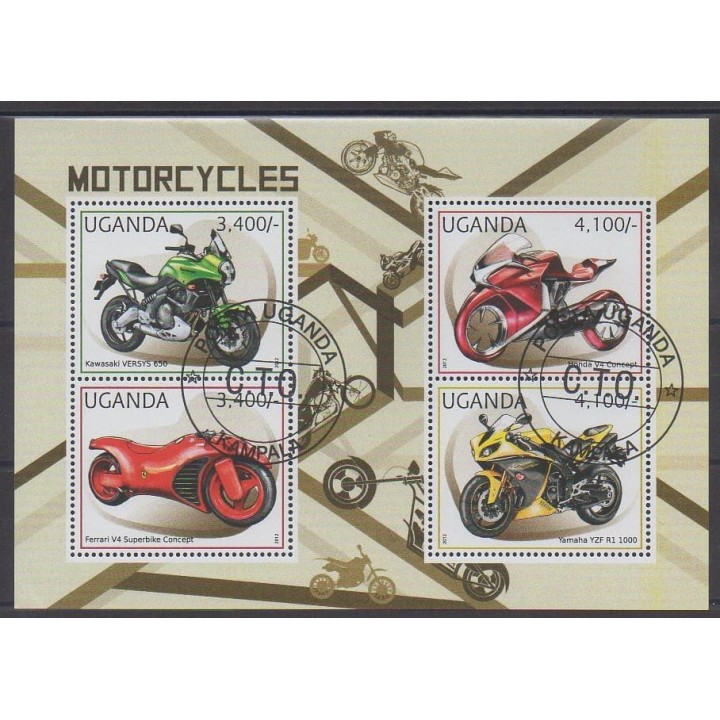 Buy this set of stamps of Uganda of the year 2012 (Nb 2422/2425). - Used