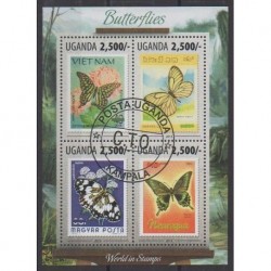 Uganda - 2013 - Nb 2570/2573 - Insects - Used