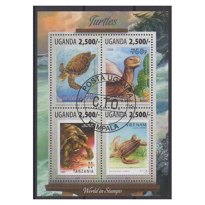 Acheter cette série de timbres d'Ouganda de l'année 2013 (No 2578/2581). - Oblitéré