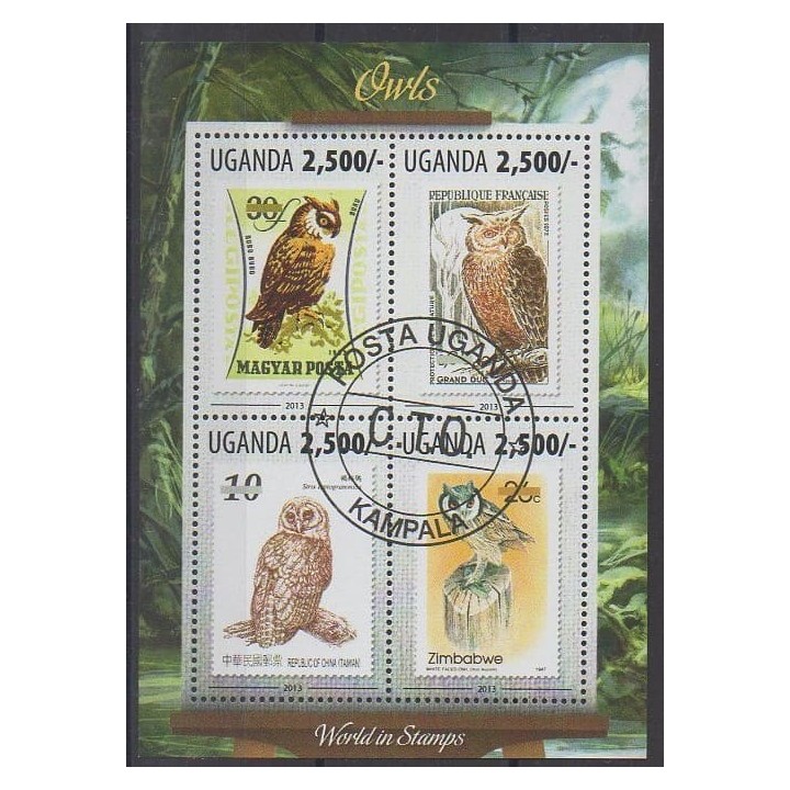 Buy this set of stamps of Uganda of the year 2013 (Nb 2586/2589). - Used