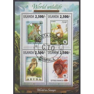 Buy this set of stamps of Uganda of the year 2013 (Nb 2598/2601). - Used